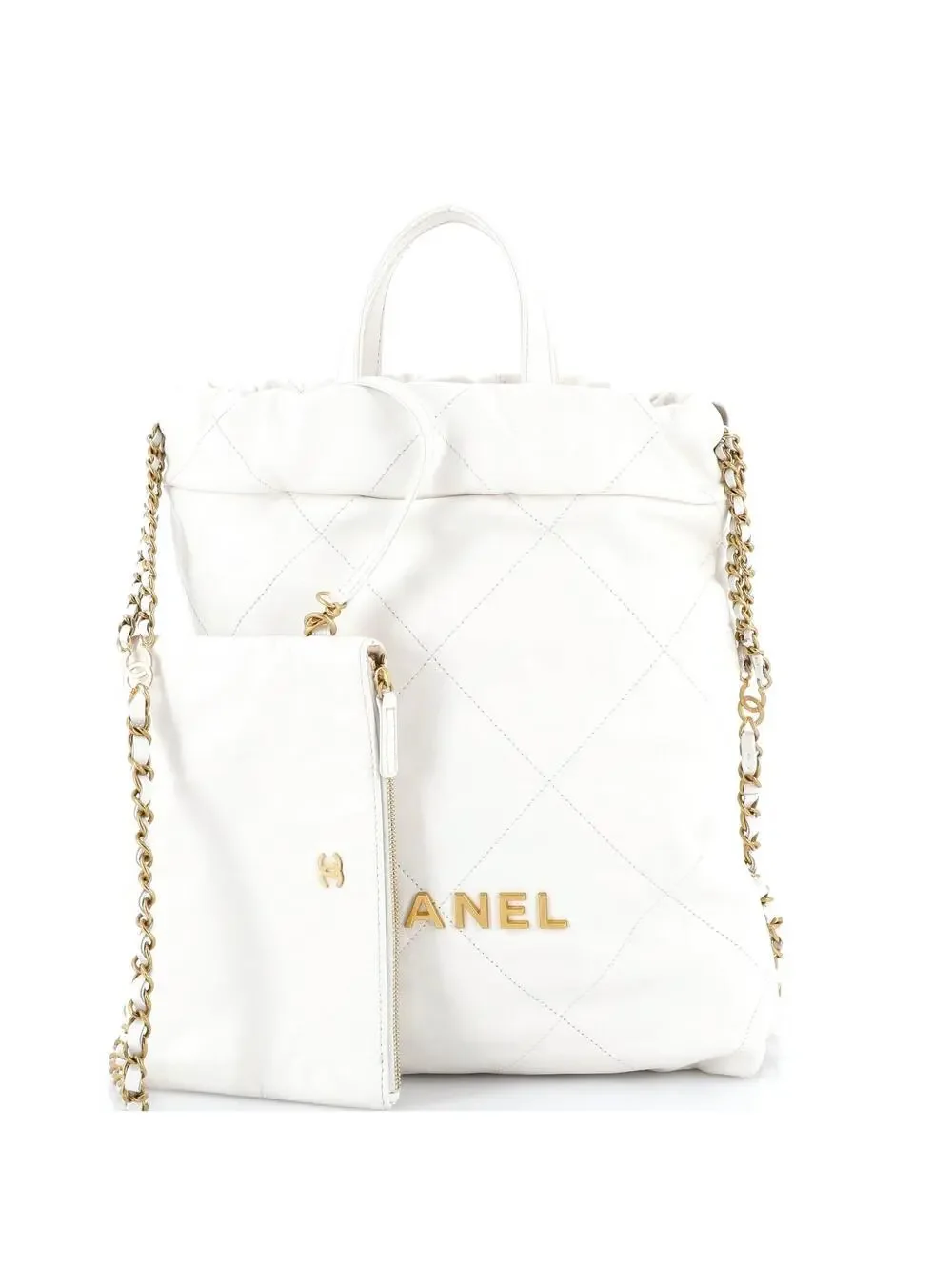 Chanel 22 Chain Backpack Quilted #248425C49B